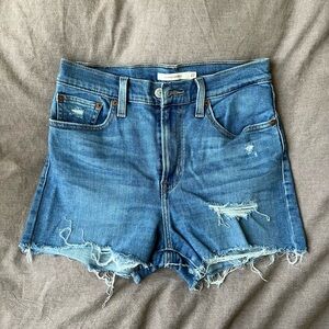 Levi's High Rise Shorts